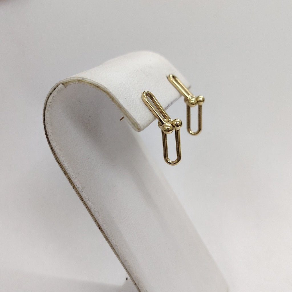 ARETES PAR ORO 10 K 1.3 GRMS (SEMINUEVO)