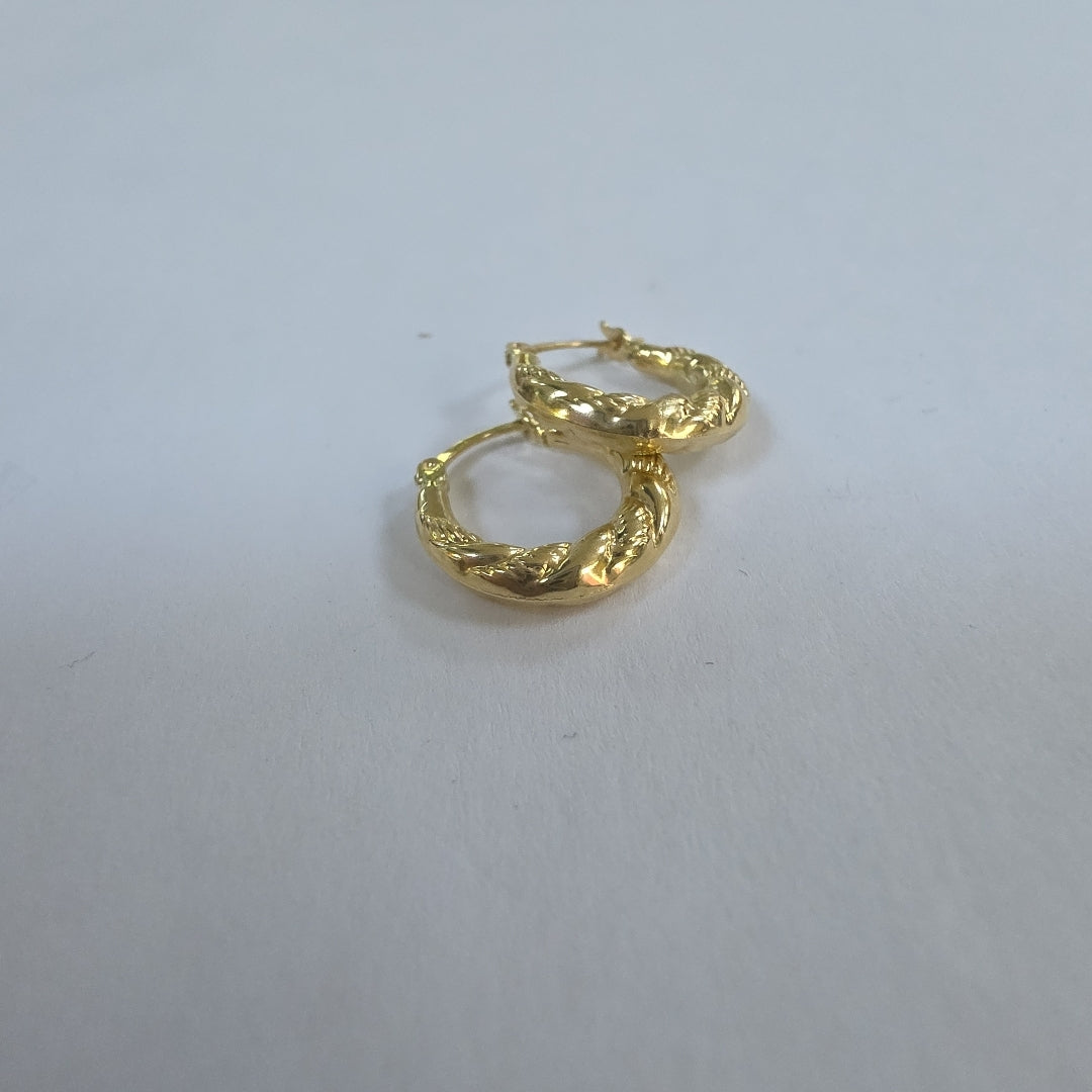 ARRACADAS ORO 14K 0.8 (NUEVO)