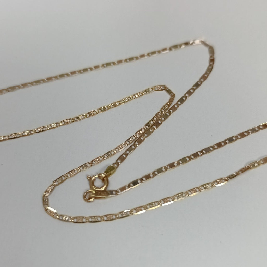 CADENA ORO COMBINADO 14 K 2,20 GRMS (SEMINUEVO)
