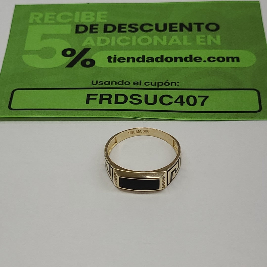 ANILLOS CABALLERO ORO 10K 3.1 (NUEVO)