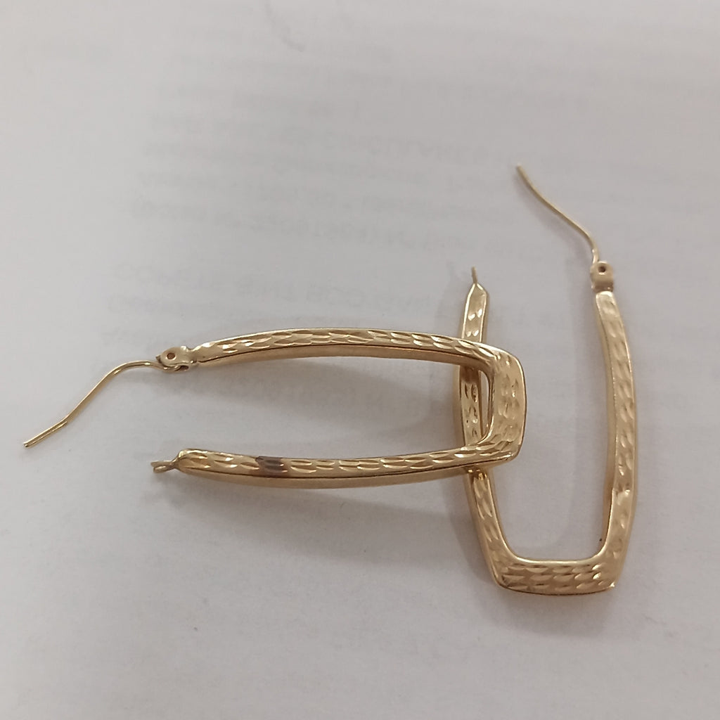 ARRACADAS PAR ORO 14 K 2,00 GRMS (SEMINUEVO)