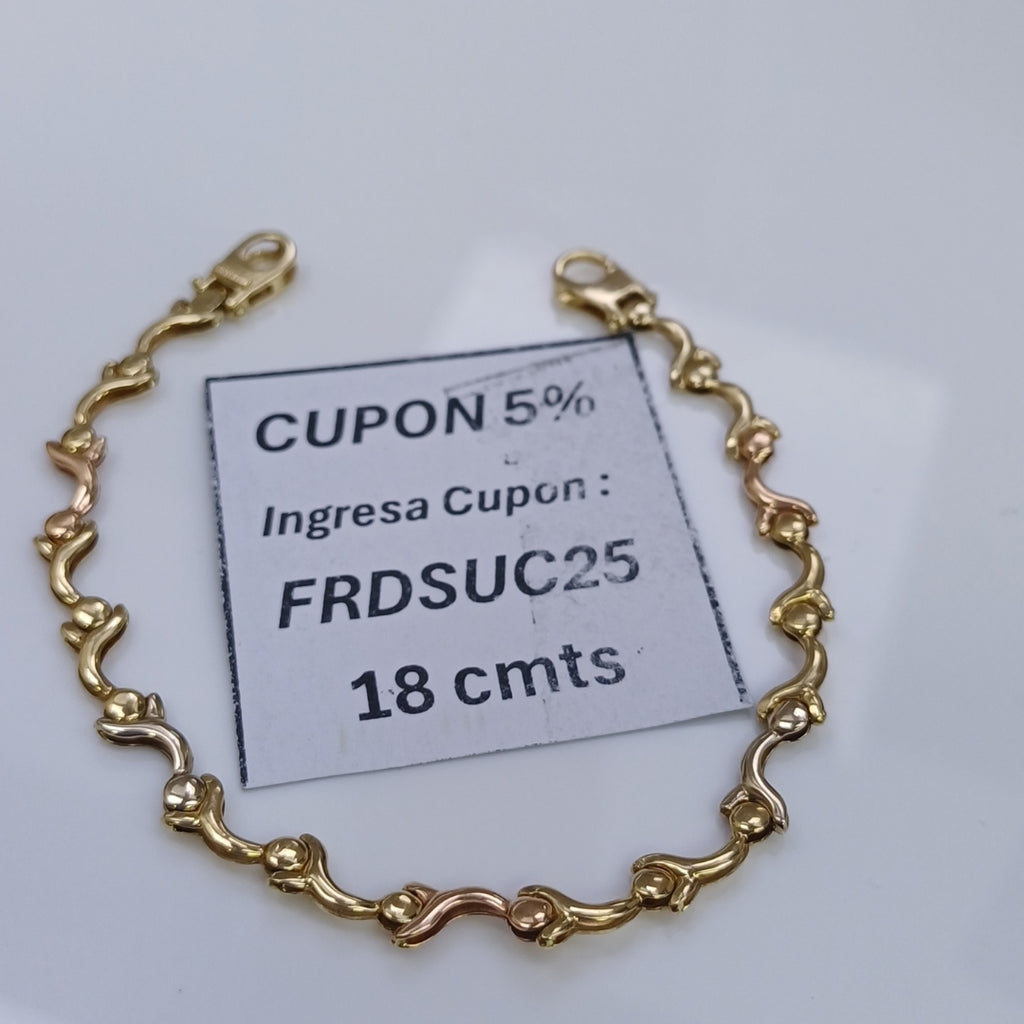 PULSERA ORO 14 K 4,80 GRMS (SEMINUEVO)