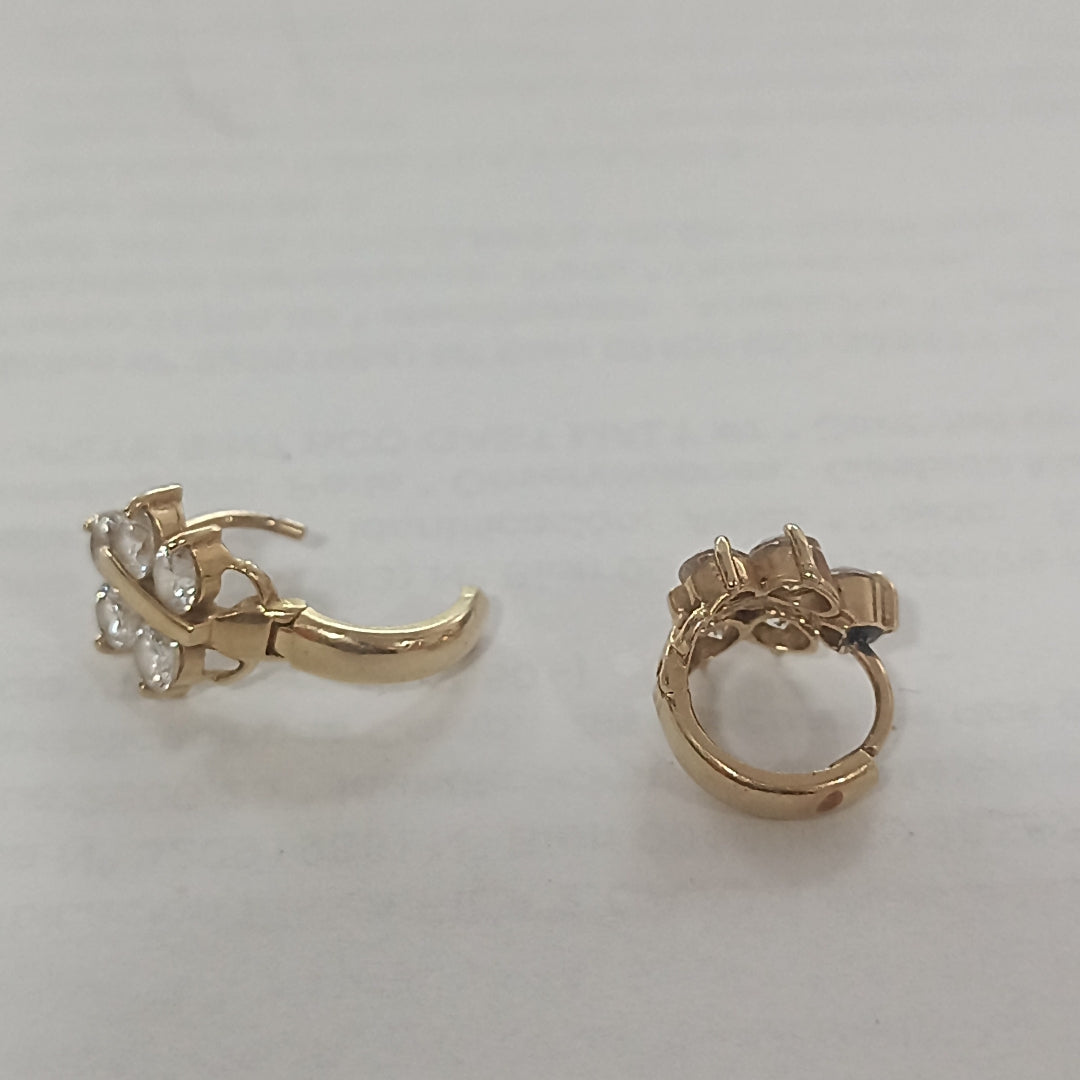 ARETES PAR ORO 10 K 3,00 GRMS (SEMINUEVO)