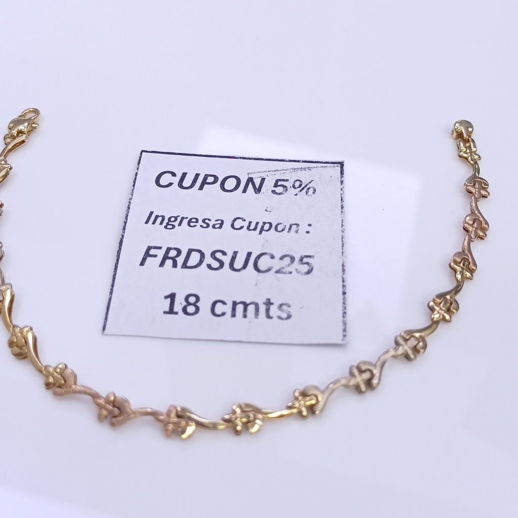 PULSERA ORO 14 K 4,10 GRMS (SEMINUEVO)