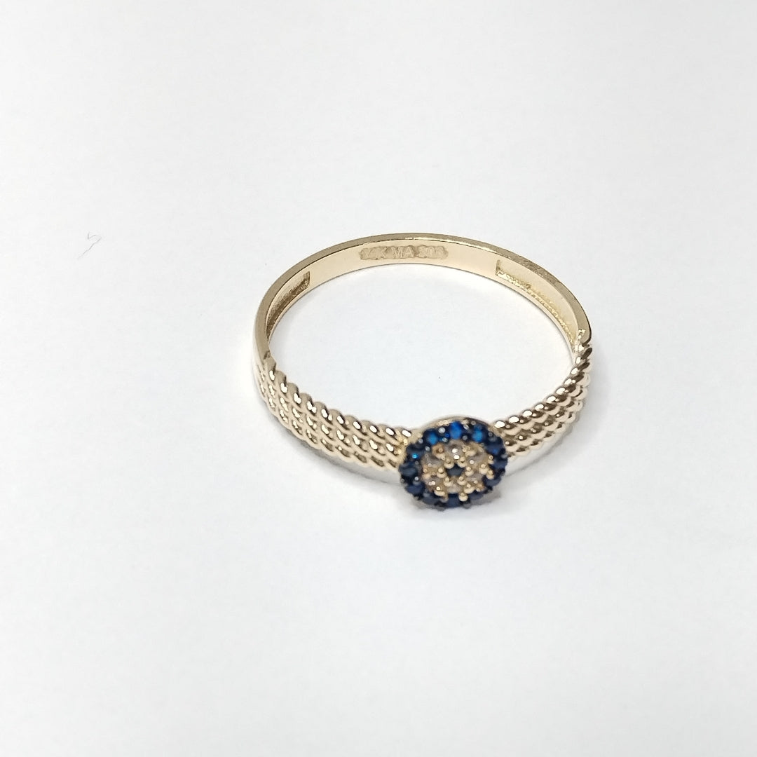 ANILLOS DAMA ORO 14K 1.6 (NUEVO)