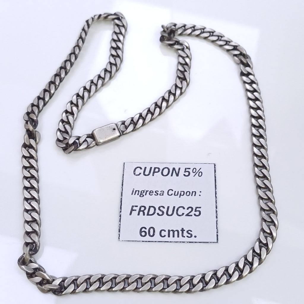 CADENA PLATA 58.5 GRMS (SEMINUEVO)