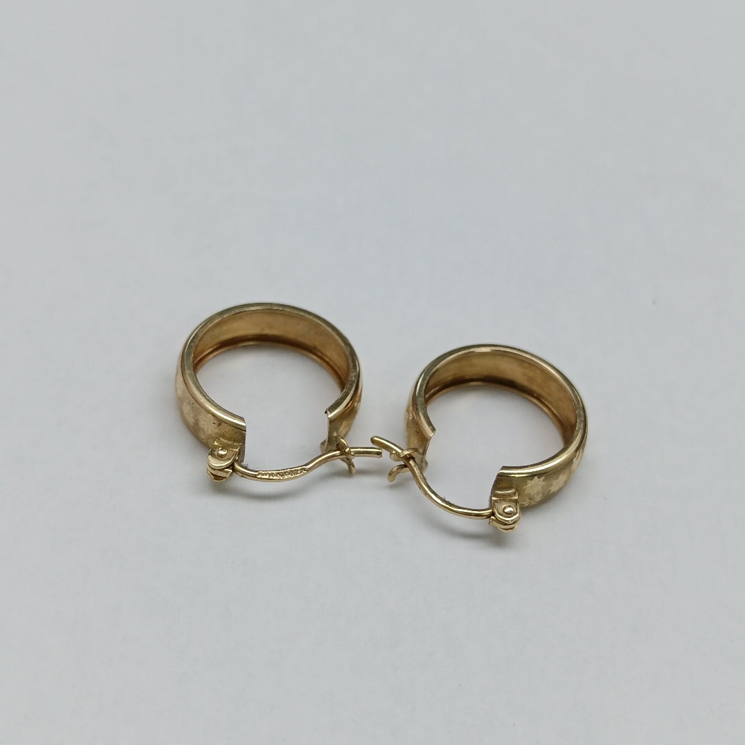 ARRACADAS PAR ORO 10 K 1.8 GRMS (SEMINUEVO)