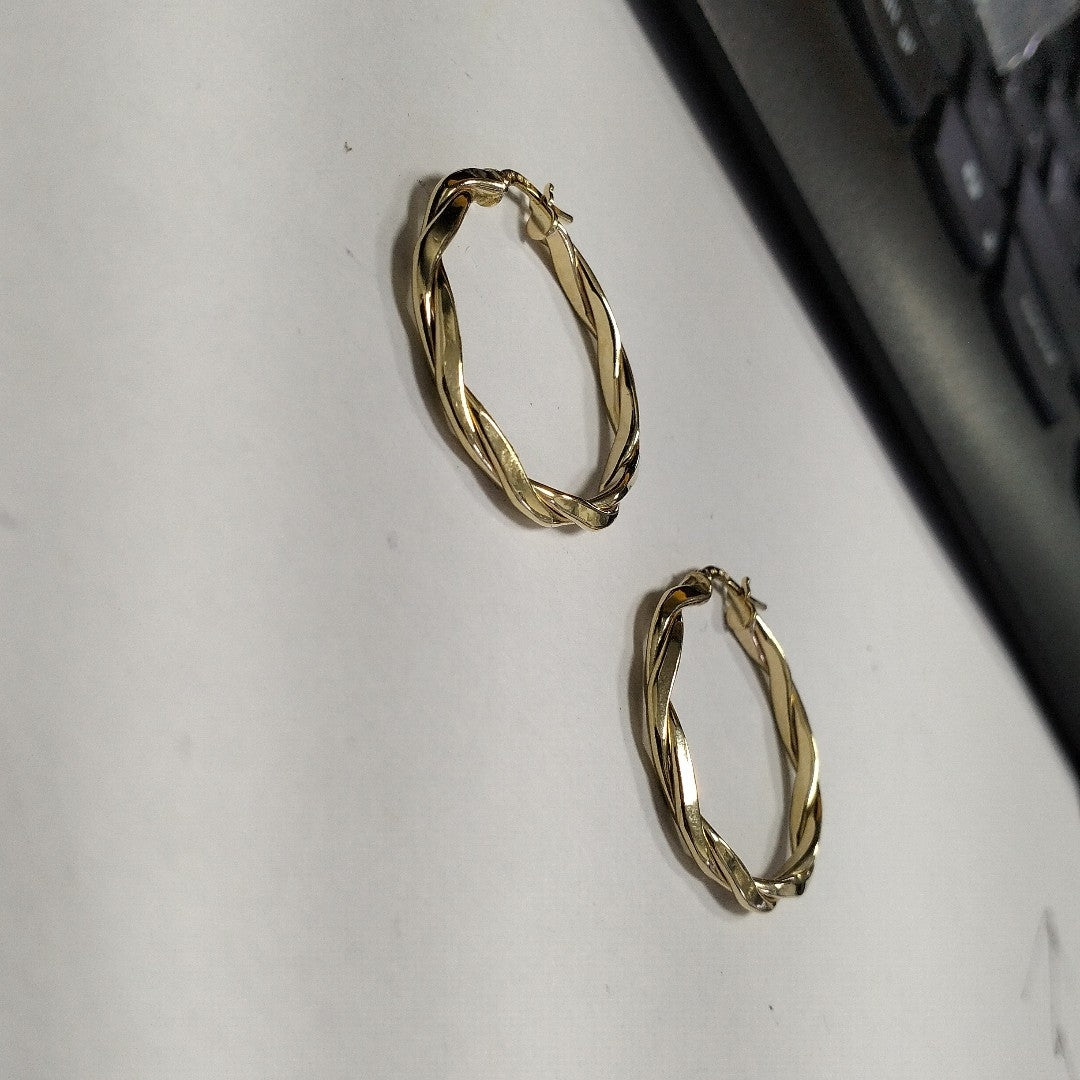 ARRACADAS ORO 14K 2.4 (NUEVO)