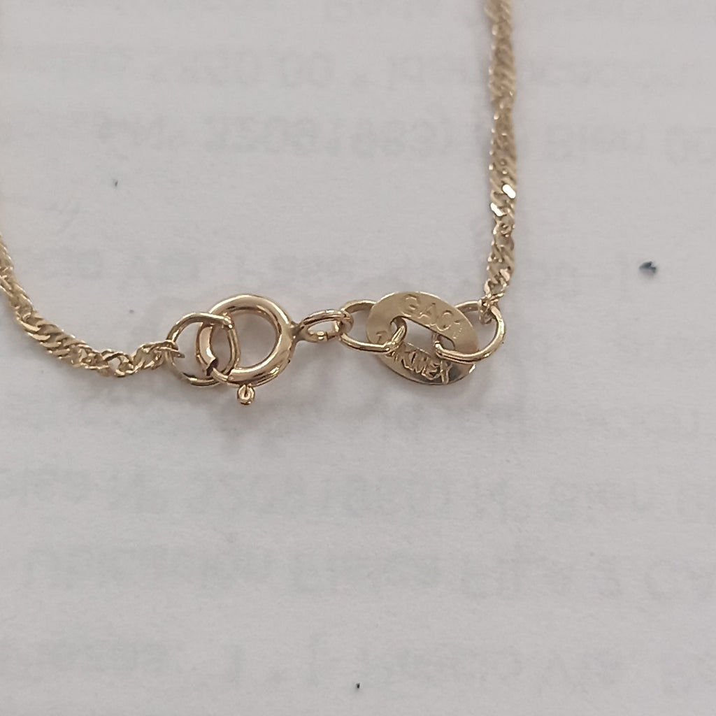 CADENA ORO 10 K 1.1 GRMS (SEMINUEVO)