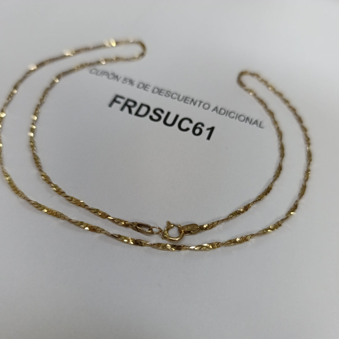 CADENA ORO 10 K 3,80 GRMS (SEMINUEVO)