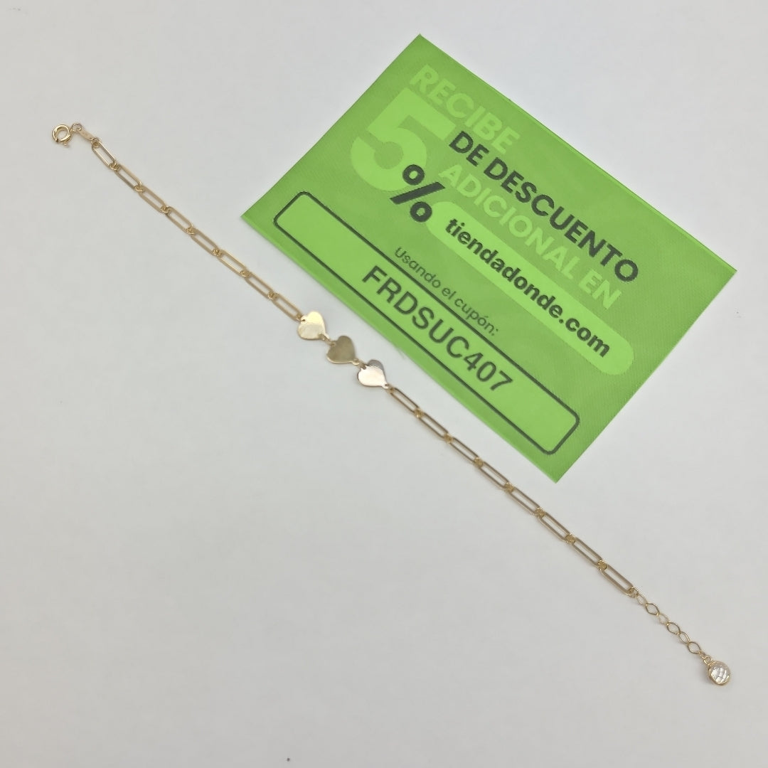 PULSERAS DAMA ORO 14K 1.9 (NUEVO)