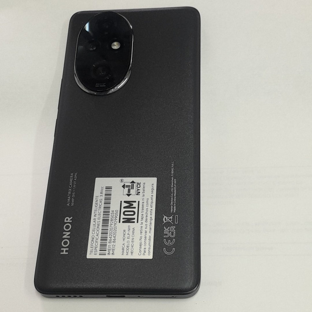 CELULAR HONOR 200 PRO ELP-NX9 (2024) 512 GB 12 GB RAM (SEMINUEVO)