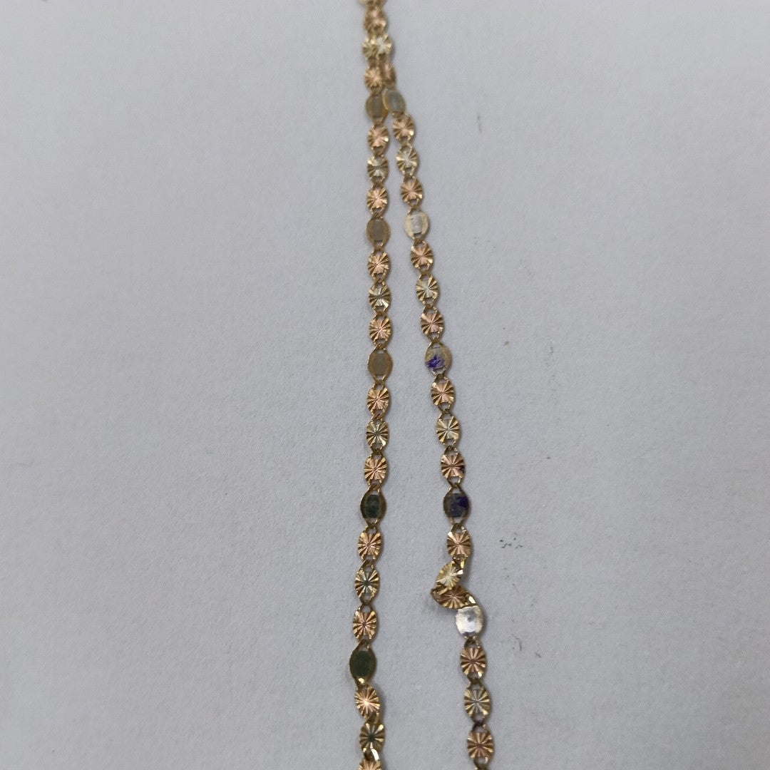 CADENA ORO 14 K 1,60 GRMS (SEMINUEVO)