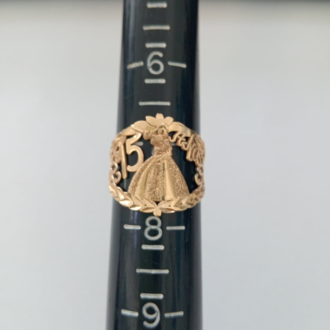ANILLO ORO 10 K 2.1 GRMS (SEMINUEVO)