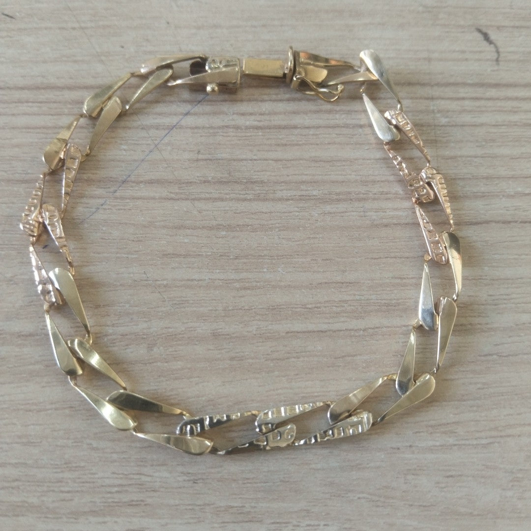 PULSERA ORO 14 K 9 GRMS (SEMINUEVO)