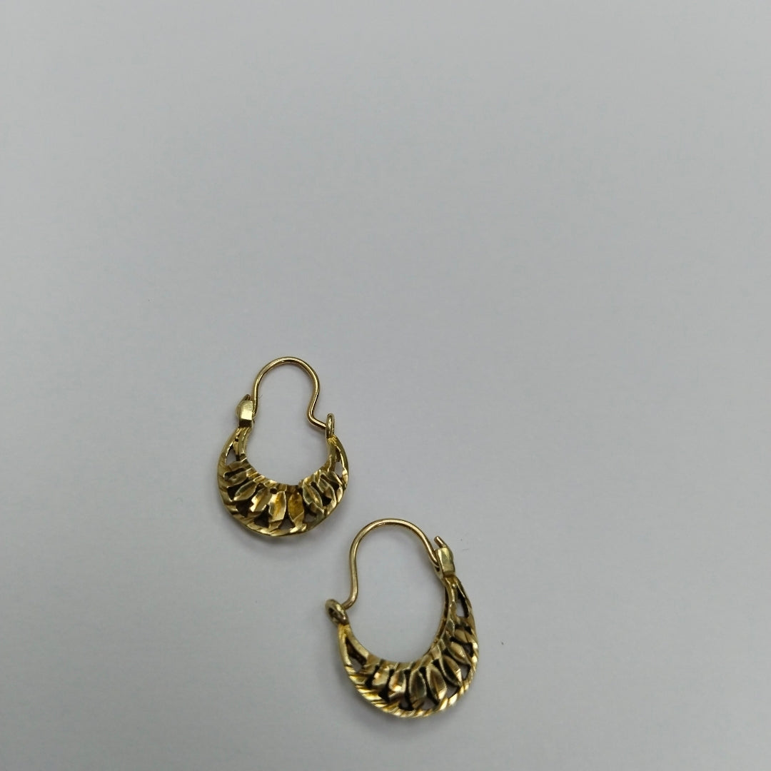ARRACADAS PAR ORO 10 K 0,70 GRMS (SEMINUEVO)