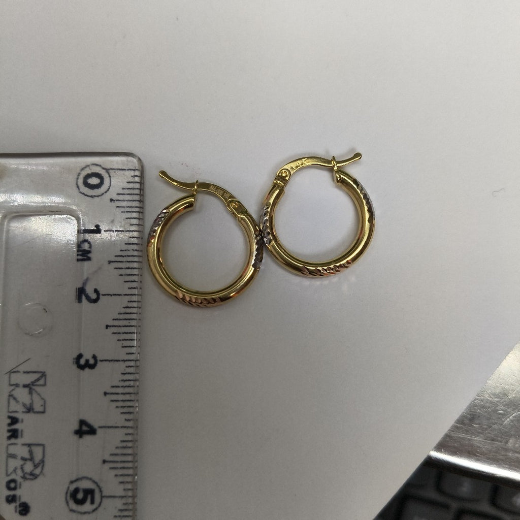 ARRACADAS ORO 14K 1.6 (NUEVO)