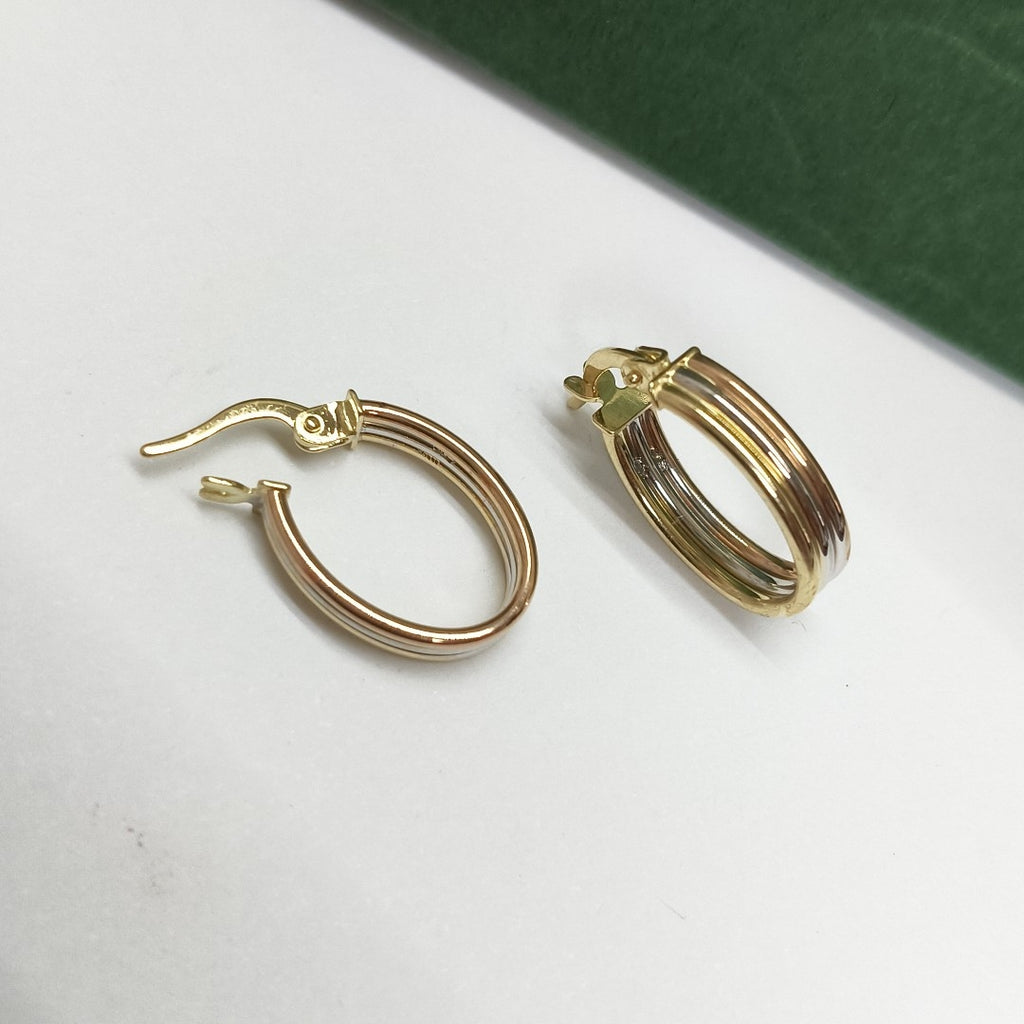 ARRACADAS ORO 14K 1.5 (NUEVO)