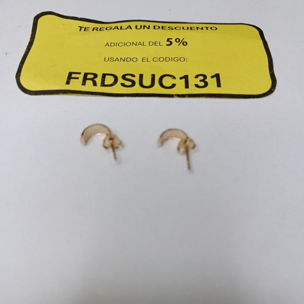 BROQUELES ORO 14K 1.7 (NUEVO)