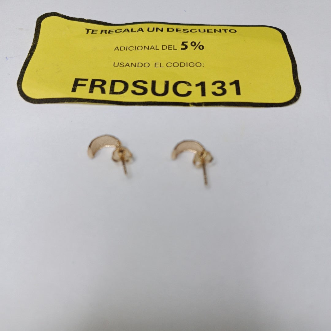 BROQUELES ORO 14K 1.7 (NUEVO)