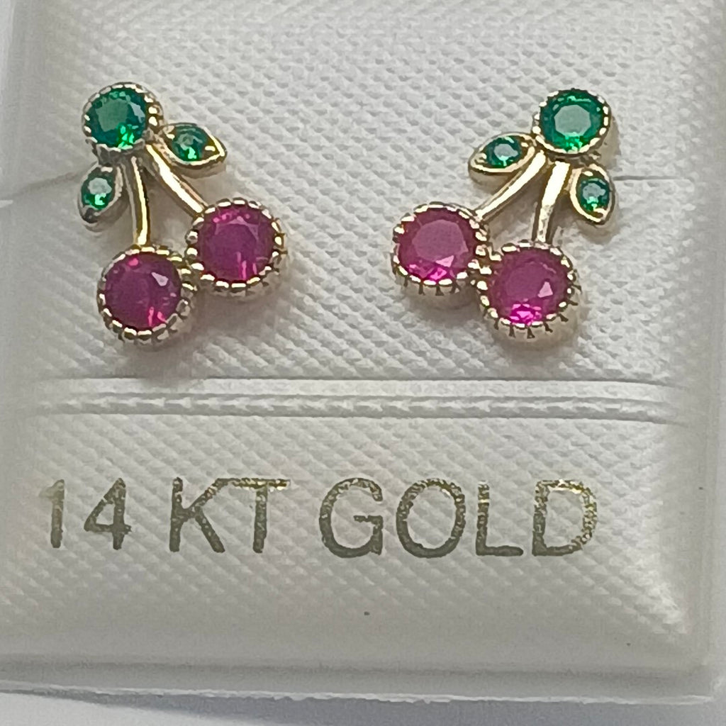 BROQUELES ORO 14K 1 (NUEVO)
