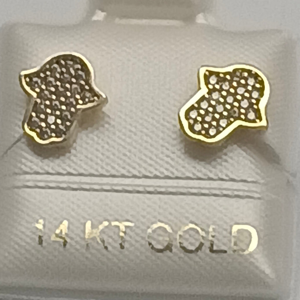 BROQUELES ORO 14K 1.3 (NUEVO)