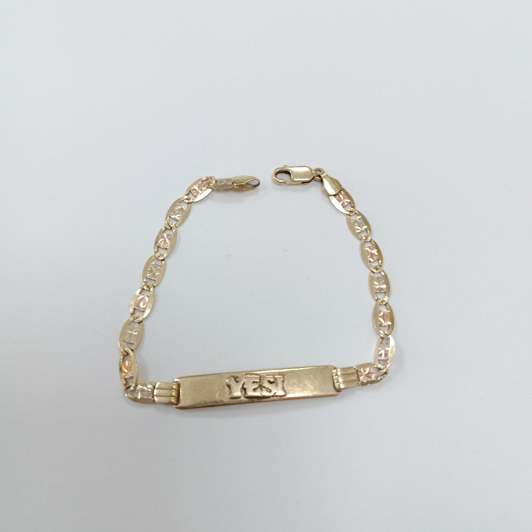 ESCLAVA ORO 14 K 7.5 GRMS (SEMINUEVO)