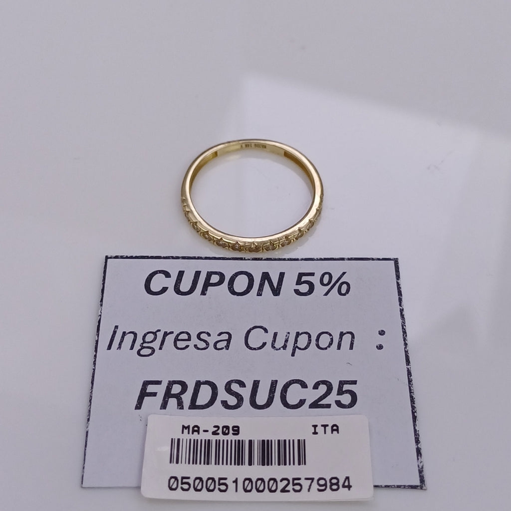 ANILLOS DAMA ORO 14K 1.6 (NUEVO)