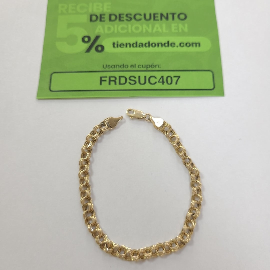 PULSERA ORO 14 K 3,40 GRMS (SEMINUEVO)
