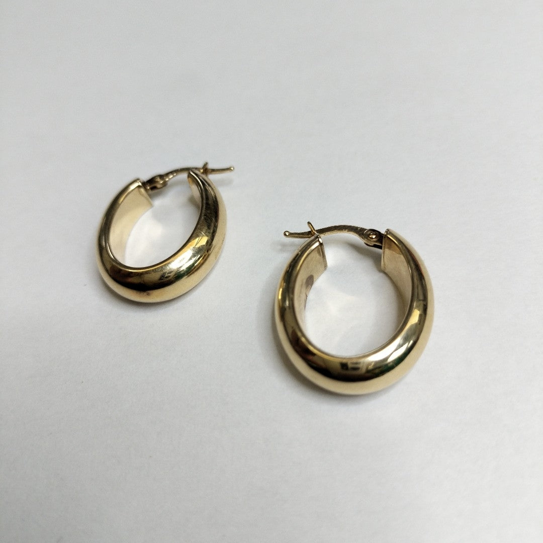 ARRACADAS PAR ORO 14 K 2.8 GRMS (SEMINUEVO)