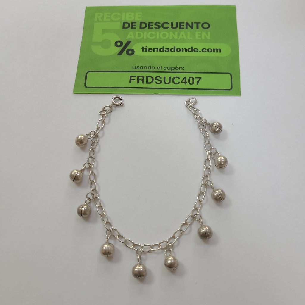 PULSERA PLATA 7,70 GRMS (SEMINUEVO)