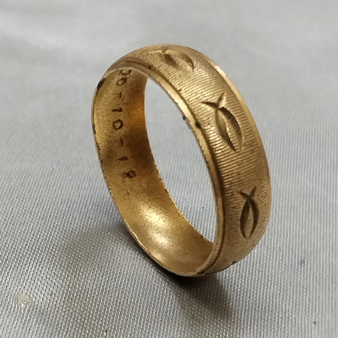 ARGOLLA ORO 10 K 1.7 GRMS (SEMINUEVO)
