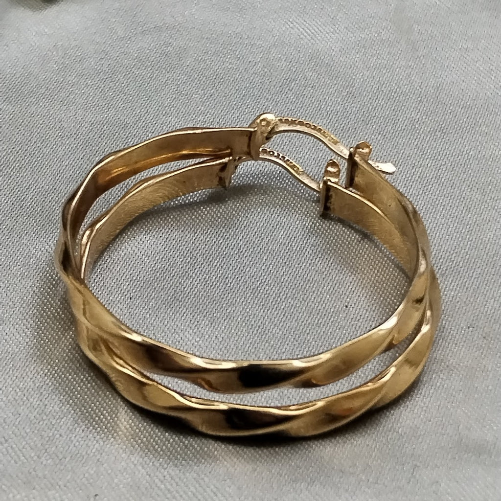 ARRACADAS PAR ORO 10 K 2.8 GRMS (SEMINUEVO)