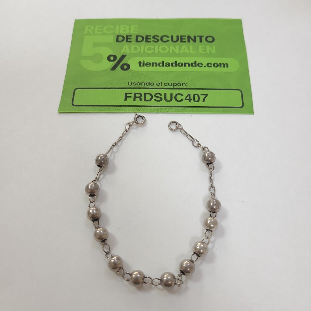 PULSERA PLATA 4,50 GRMS (SEMINUEVO)