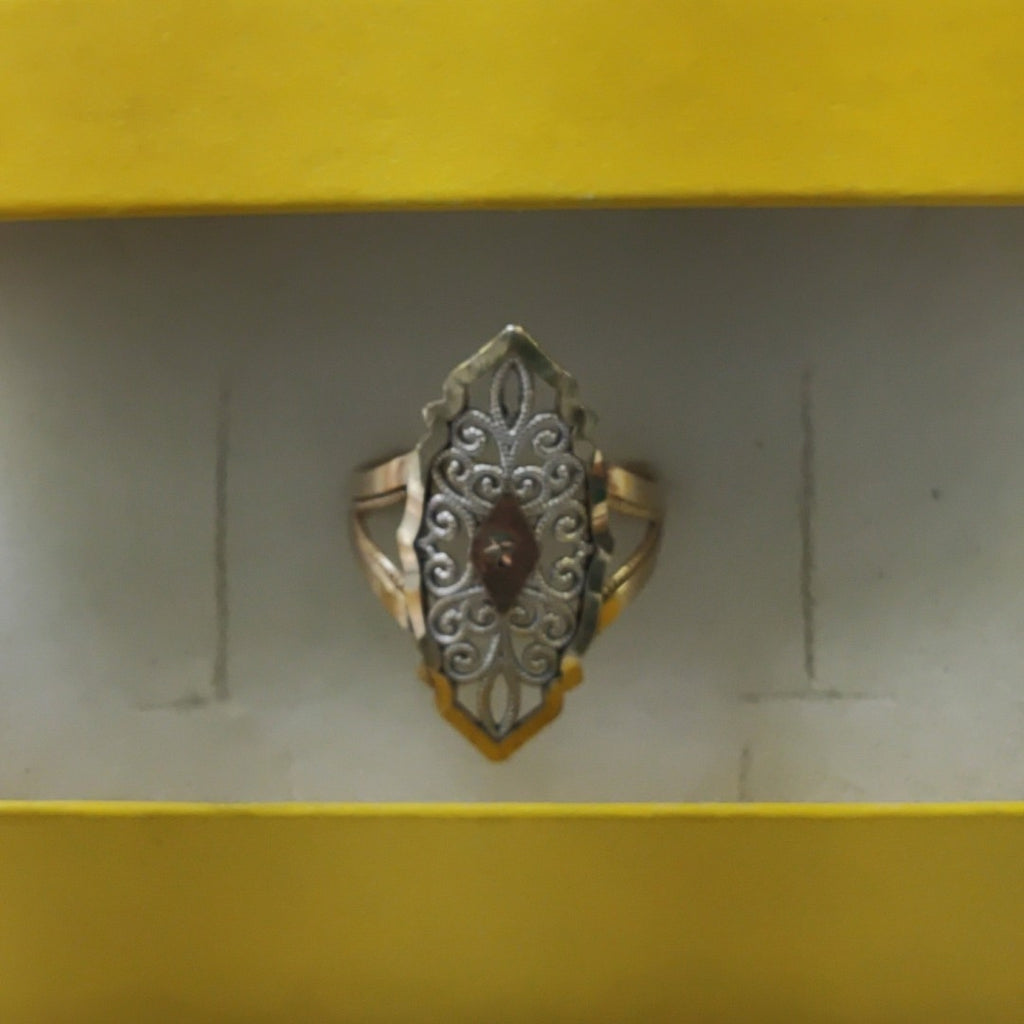 ANILLO ORO 10 K 2.6 GRMS (SEMINUEVO)