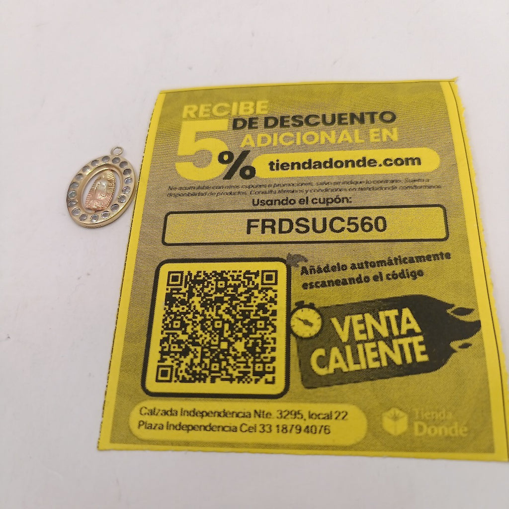 DIJE ORO 10 K 1 GRMS (SEMINUEVO)
