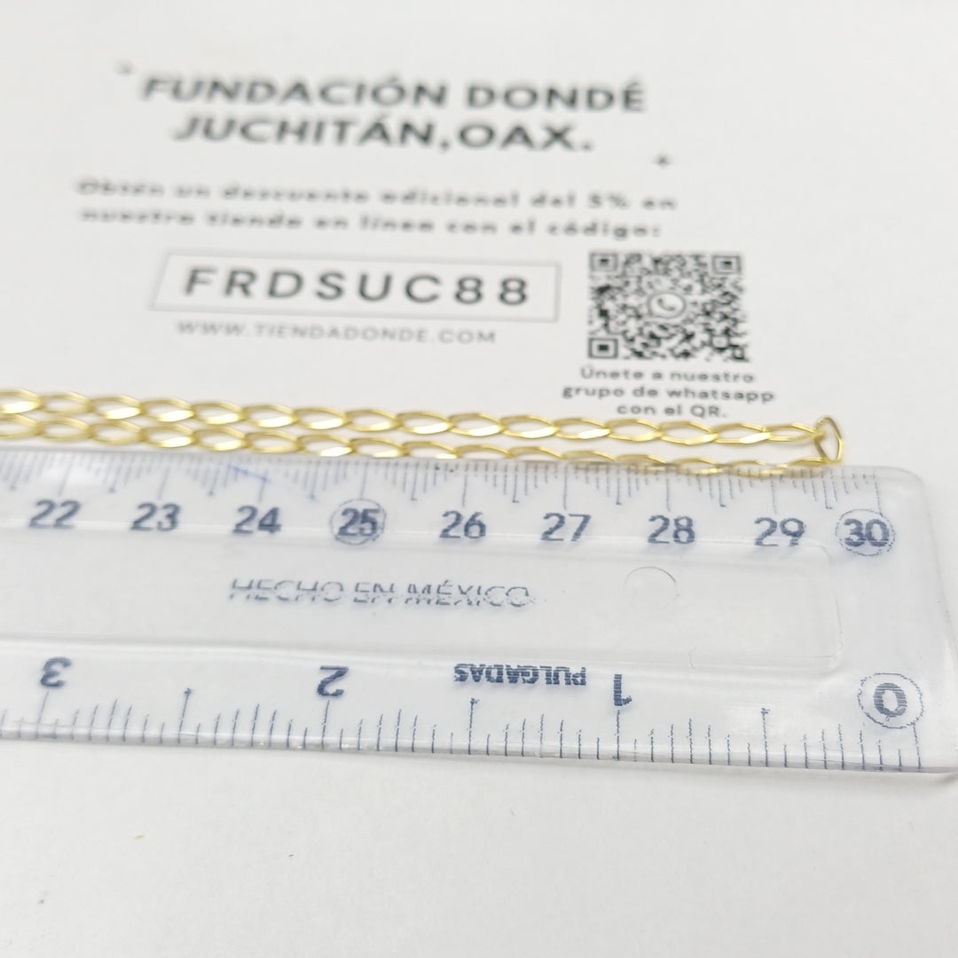 CADENA ORO 10 K 4.3 GRMS (SEMINUEVO)