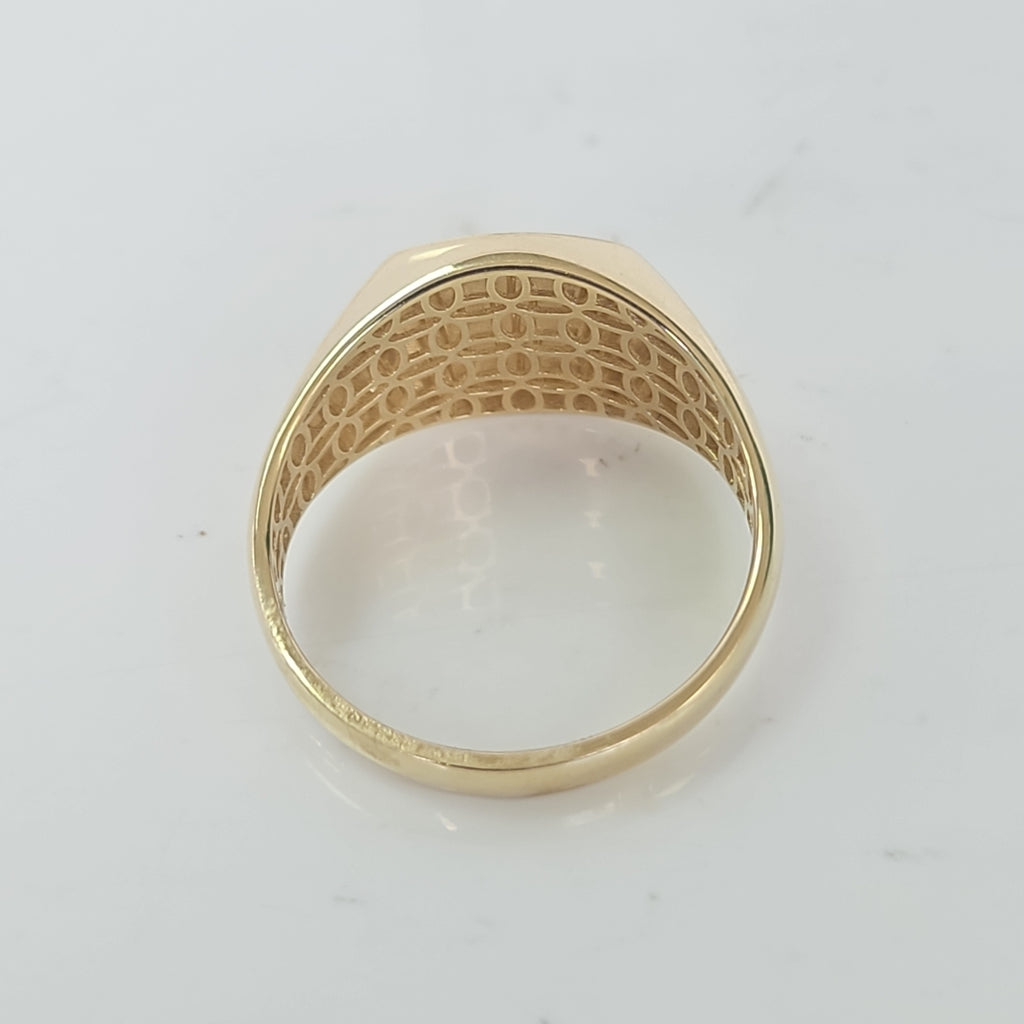 ANILLOS CABALLERO ORO 10K 3.5 (NUEVO)