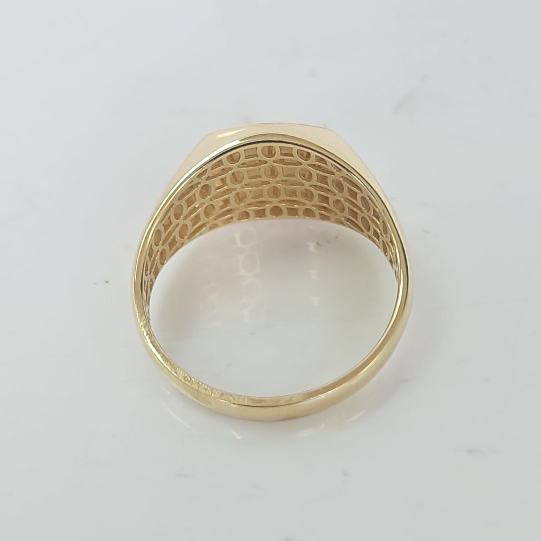 ANILLOS CABALLERO ORO 10K 3.5 (NUEVO)
