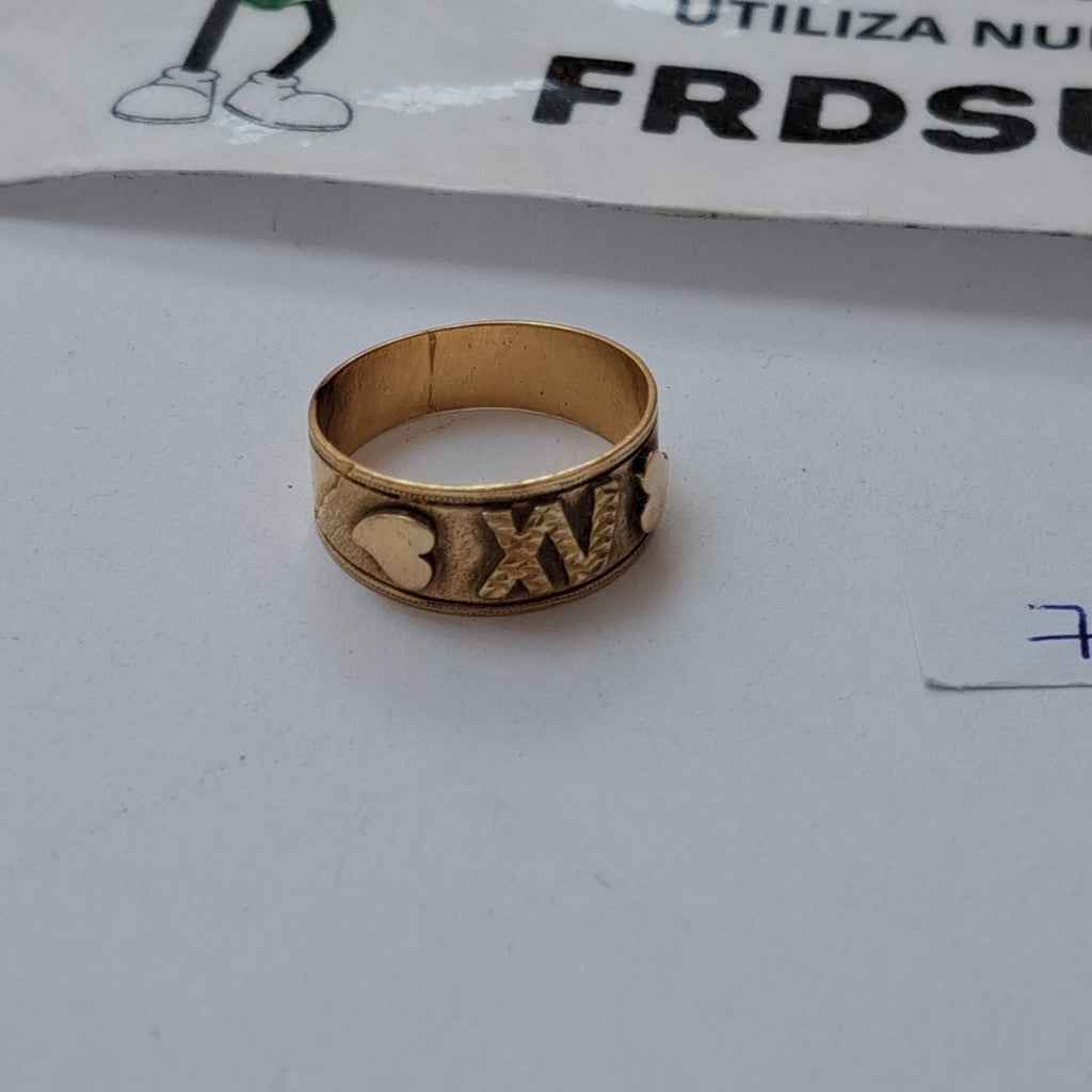 ARGOLLA ORO 10 K 2.6 GRMS (SEMINUEVO)