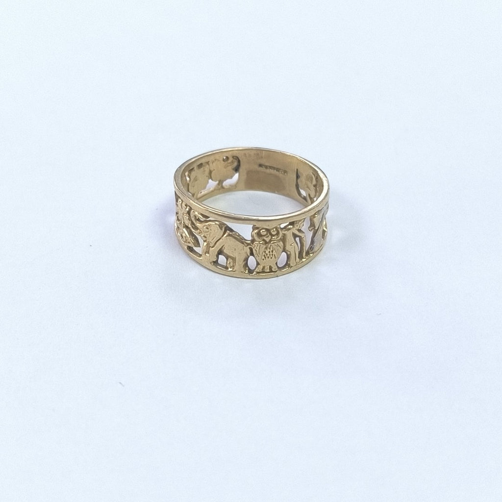 ANILLO ORO 10 K 3.3 GRMS (SEMINUEVO)