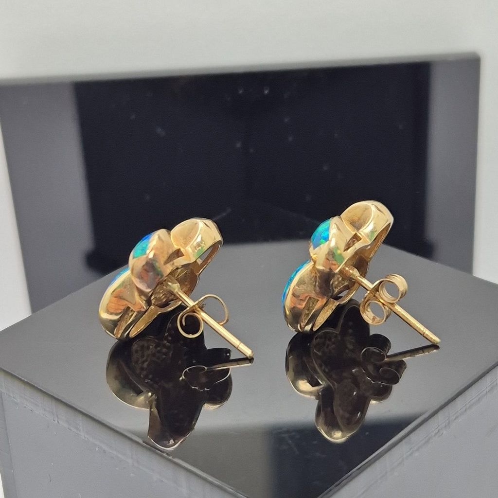 BROQUELES PAR ORO 14 K 6,30 GRMS (SEMINUEVO)