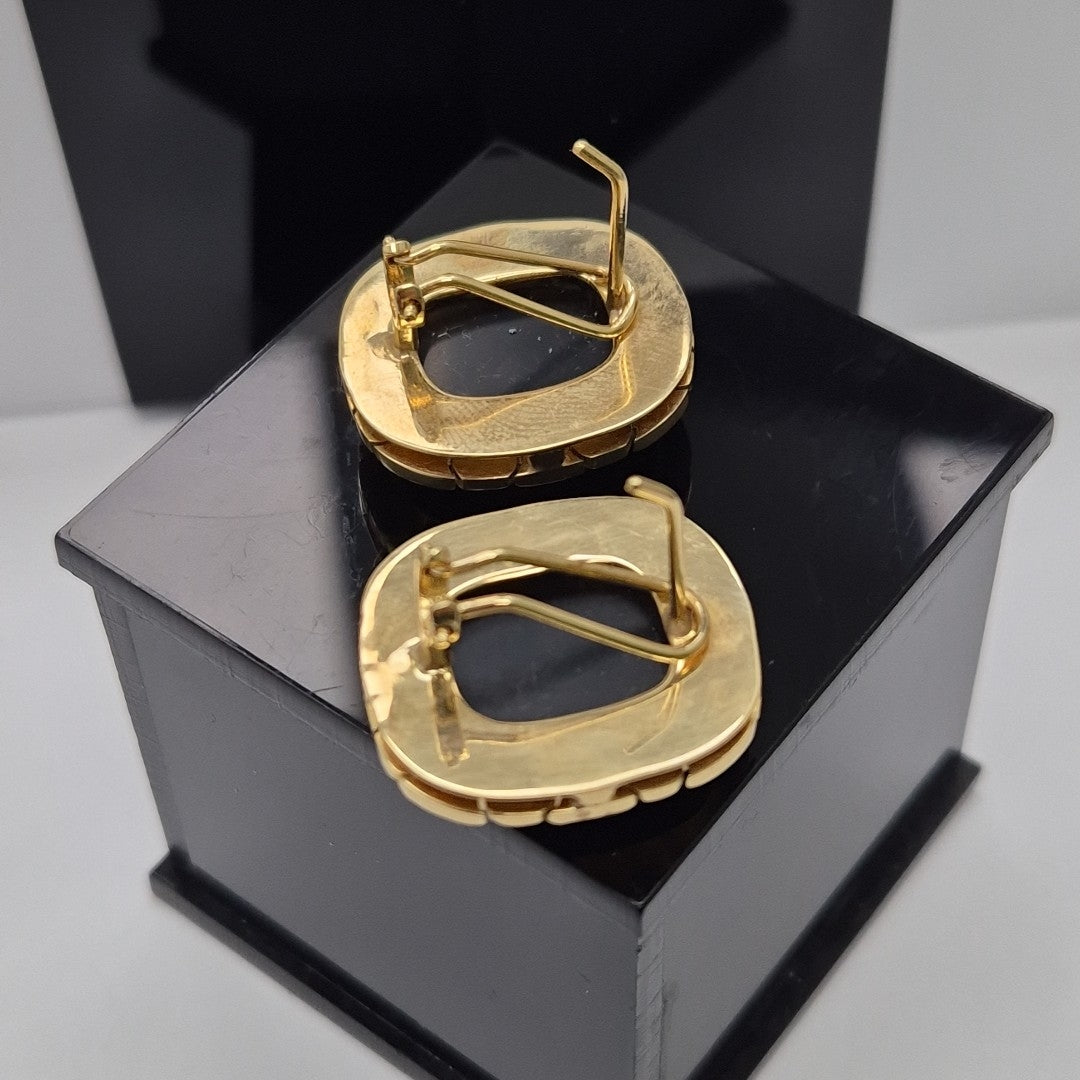 ARETES PAR ORO 14 K 14,70 GRMS (SEMINUEVO)