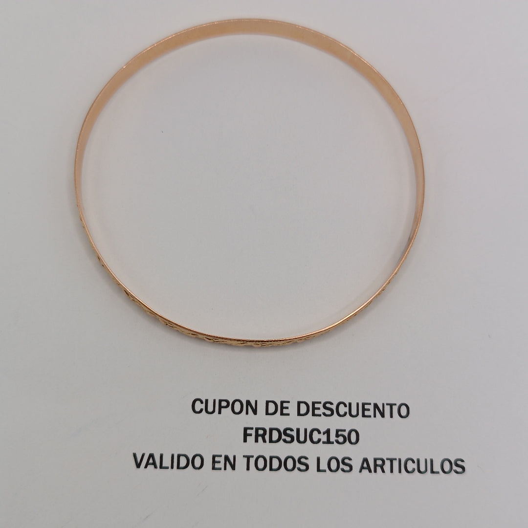 PULSERA RIGIDA ORO 8 K 7.6 GRMS (SEMINUEVO)