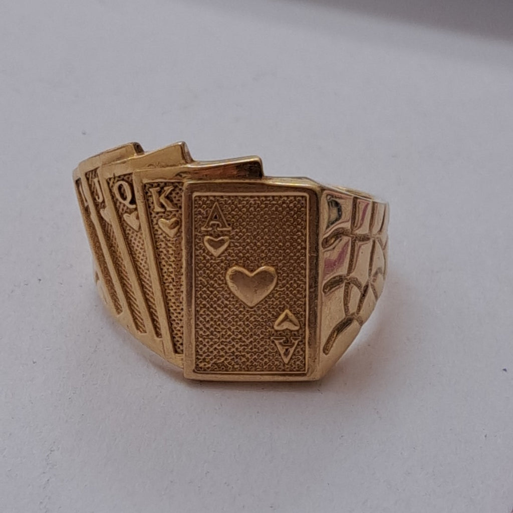 ANILLO ORO 14 K 5,50 GRMS (SEMINUEVO)