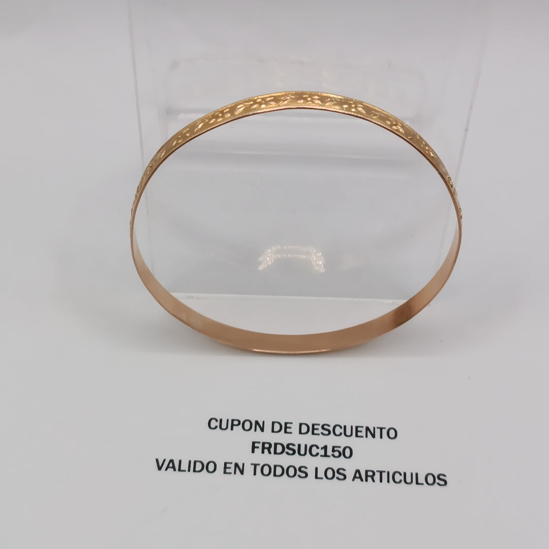 PULSERA RIGIDA ORO 8 K 7.9 GRMS (SEMINUEVO)
