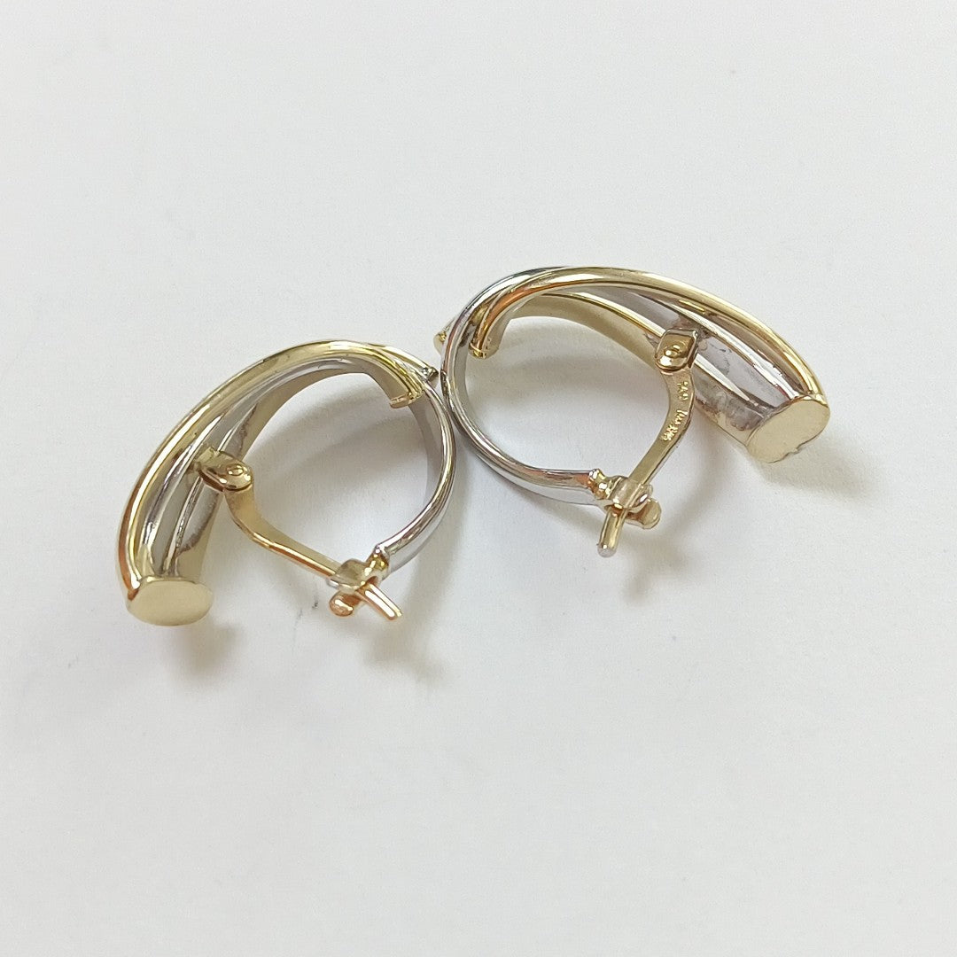 ARRACADAS ORO 14K 2 (NUEVO)