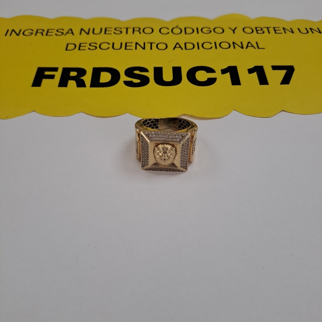ANILLO ORO 10 K 8.5 GRMS (SEMINUEVO)