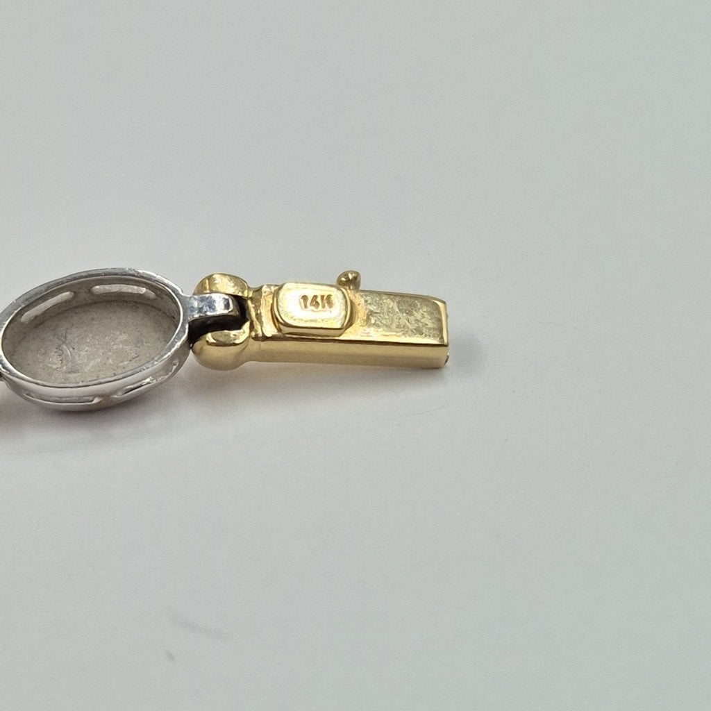 PULSERA ORO,ORO BLANCO 14 K 14,00 GRMS (SEMINUEVO)