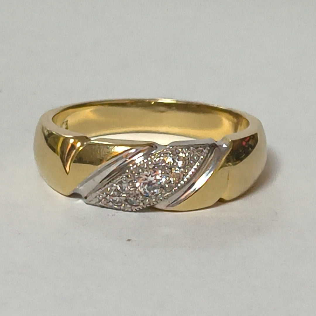 ANILLO ORO 10 K 6,10 GRMS (SEMINUEVO)